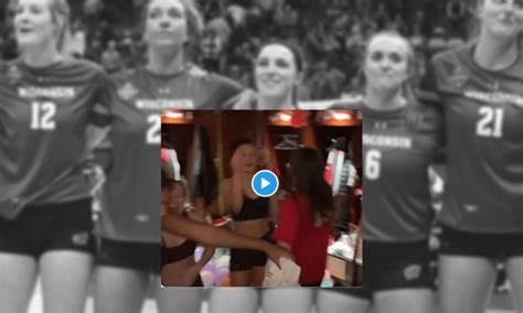 coco koma wisconsin volleyball|Sensitive photo leak of Badgers female athletes。